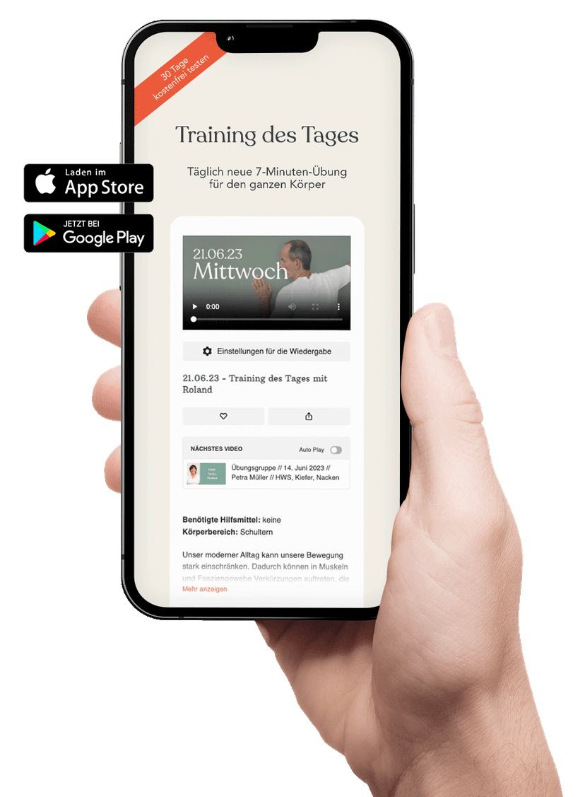 Liebscher & Bracht App auf dem Smartphone