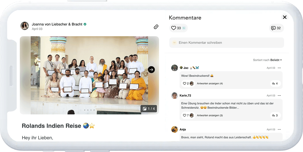 Community der Liebscher & Bracht App