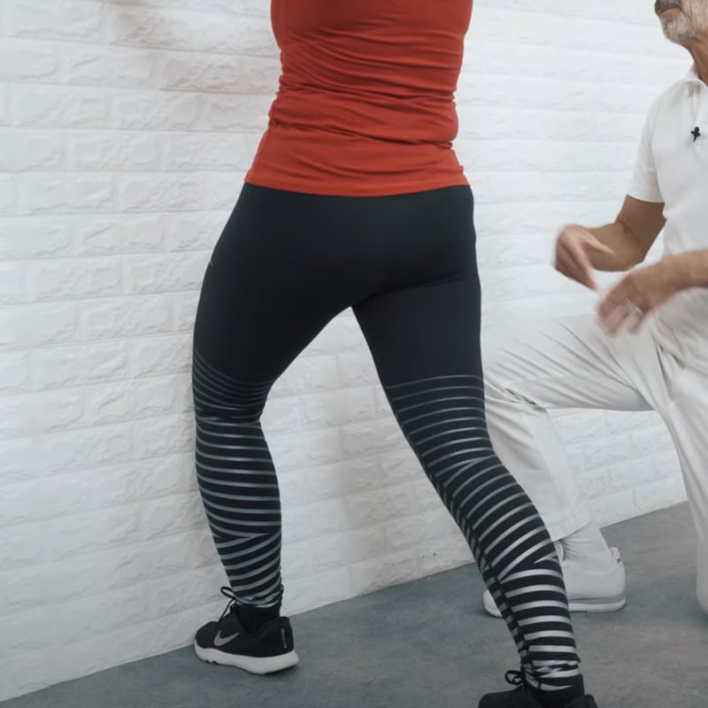 Hip osteoarthritis stretch