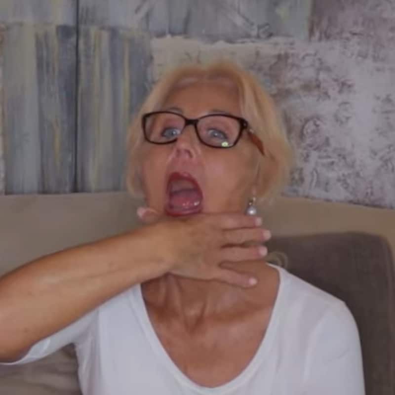 Ina demonstrates our TMJ Exercises.