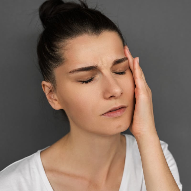 Tension headache.