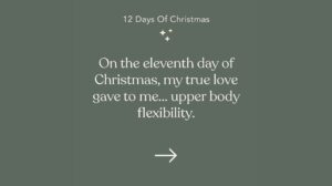 The eleventh day of Christmas Landing Page