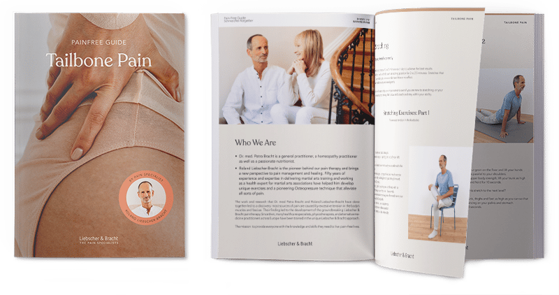 Liebscher & Bracht Guide & Exercises about Tailbone Pain.