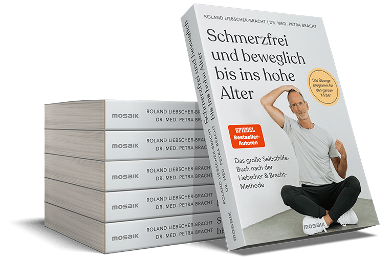 Buch Mockup Schmerzfrei und beweglich bis ins hohe Alter