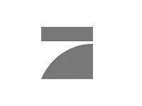 Logo von ProSieben in schwarz/weiß