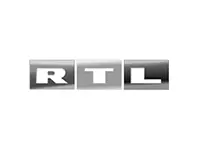 Logo von RTL in schwarz/weiß