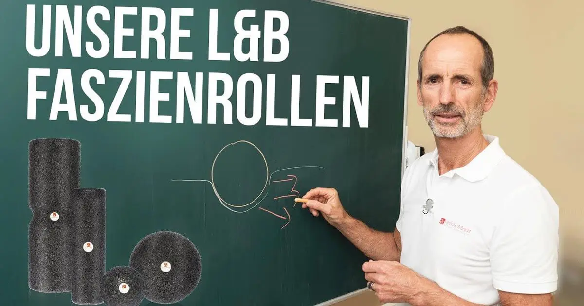 Faszienrollen von Liebscher & Bracht