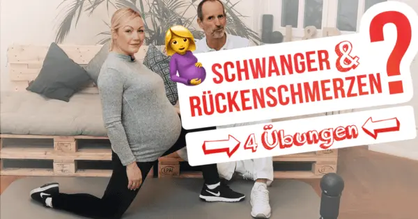 Schmerzspezialist Roland Liebscher-Bracht zeigt einer Patientin, was sie gegen Rückenschmerzen in der Schwangerschaft machen kann
