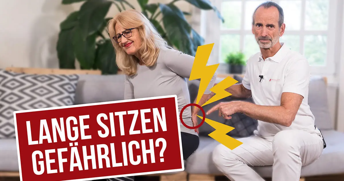 Langes Sitzen verantwortlich für Gesäßschmerzen