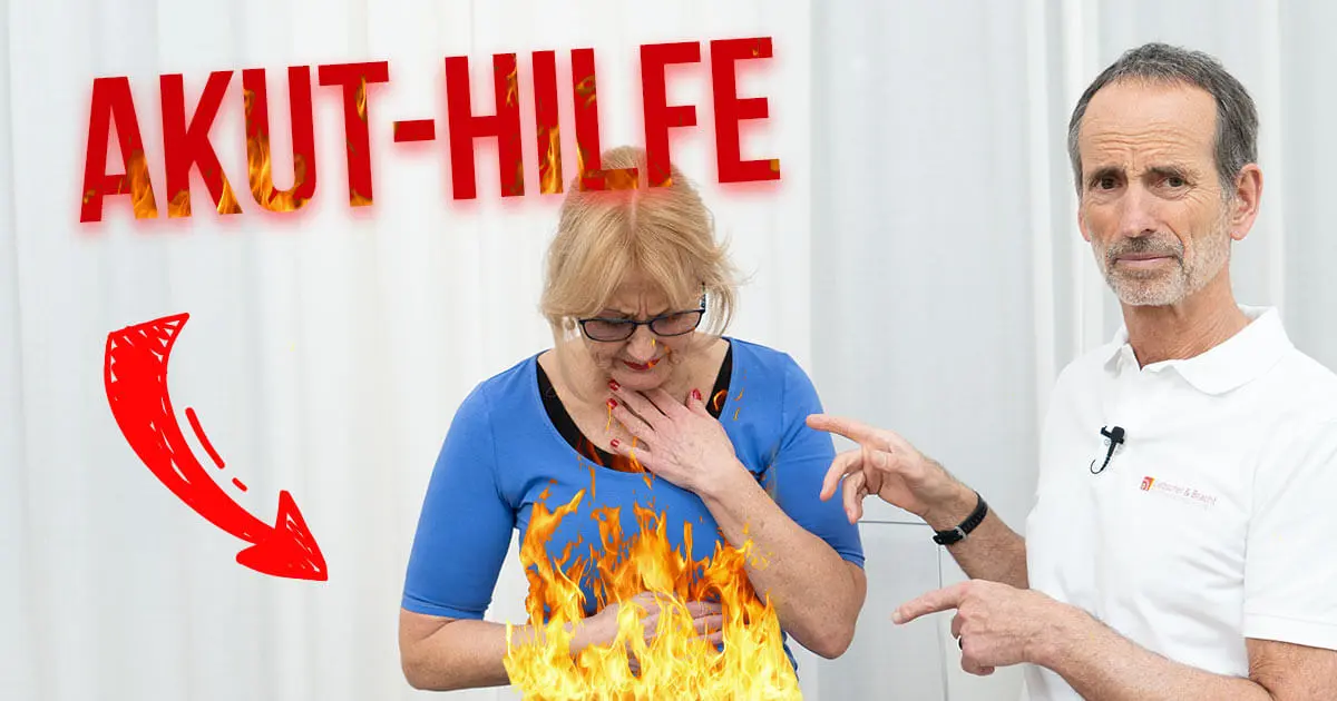 Akut-Hilfe gegen Sodbrennen
