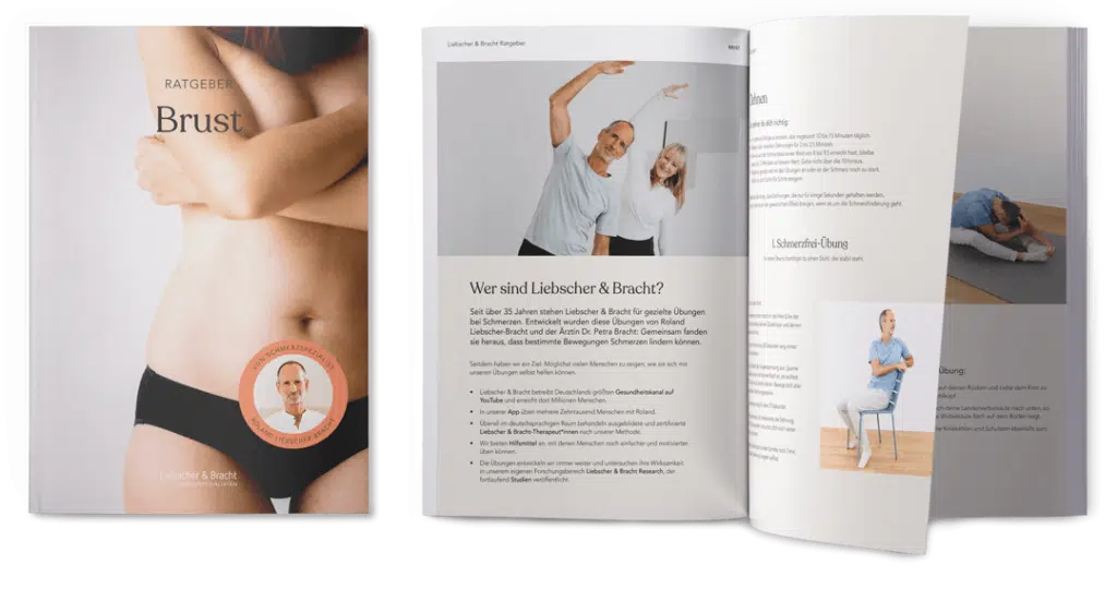 Die Vorschau des PDF-Ratgebers von Liebscher & Bracht zum Thema Brutschmerzen.