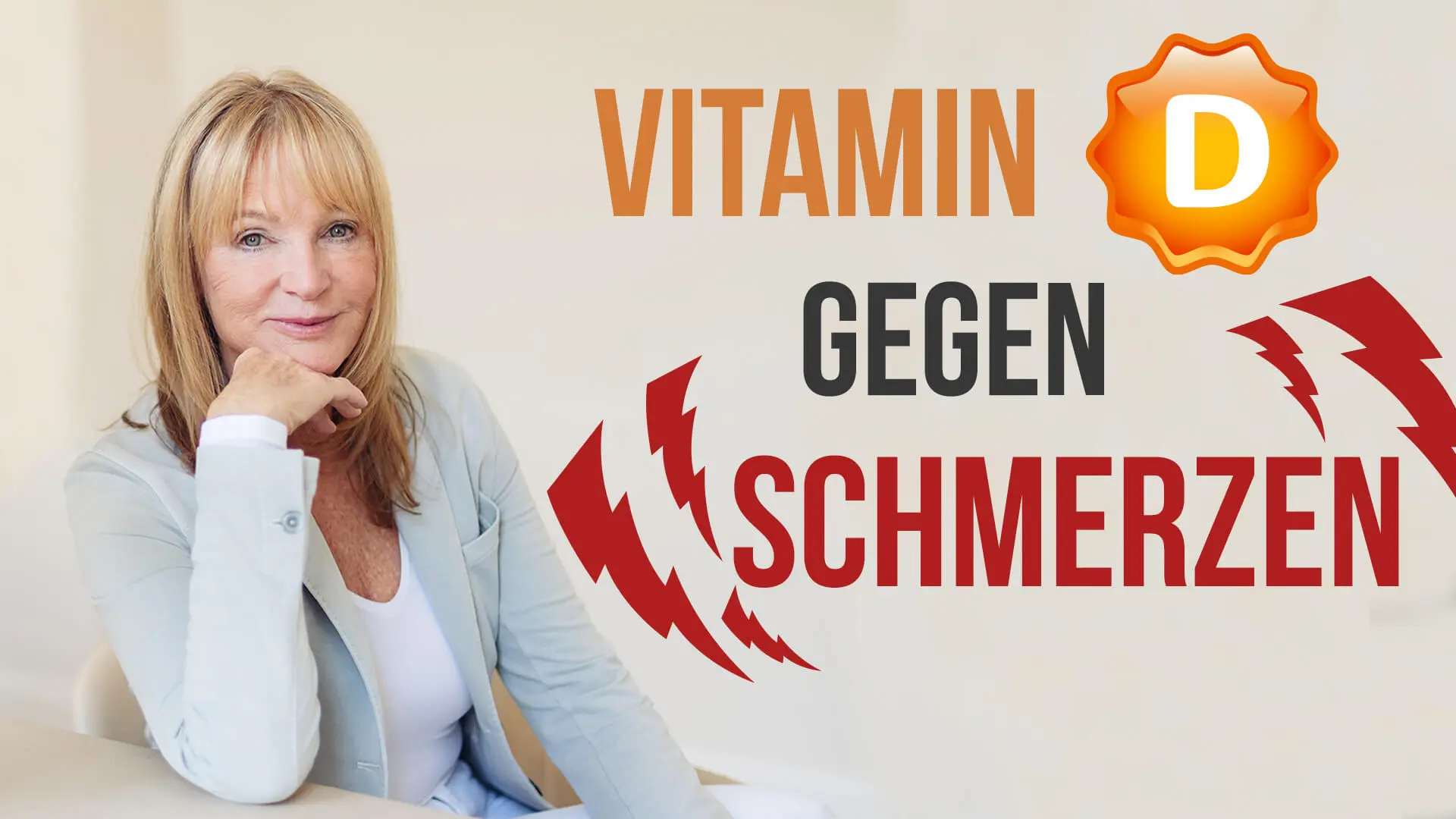 Thumbnail: Vitamin D gegen Schmerzen.