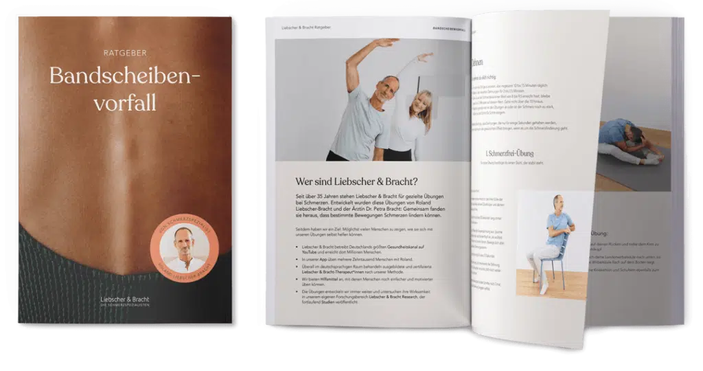 Ratgeber-Heft mit Bandscheibenvorfall Liebscher-Bracht