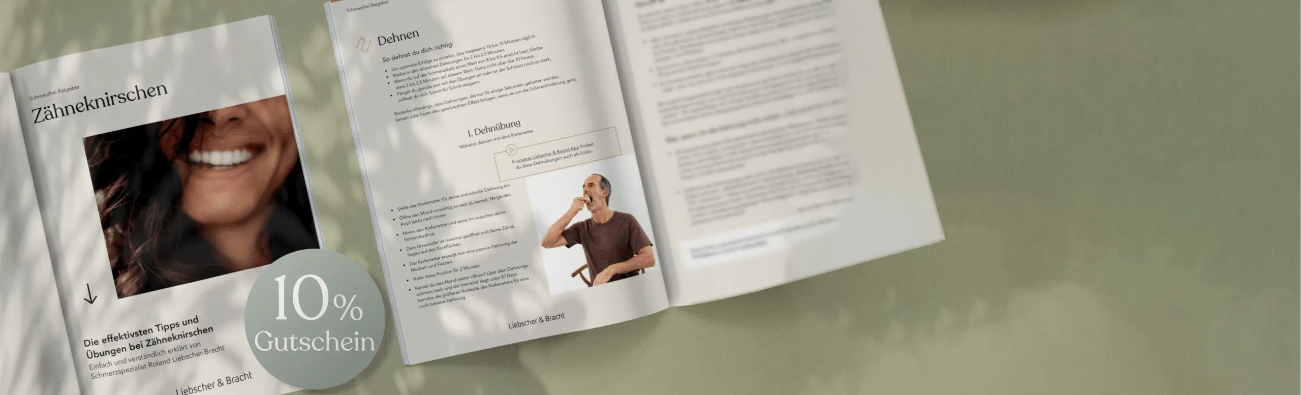 Banner - Drücken, Dehnen, Rollen