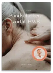 Ratgeber Cover Bandscheibenvorfall HWS