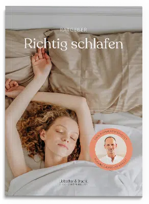 Cover Ratgeber Richtig schlafen