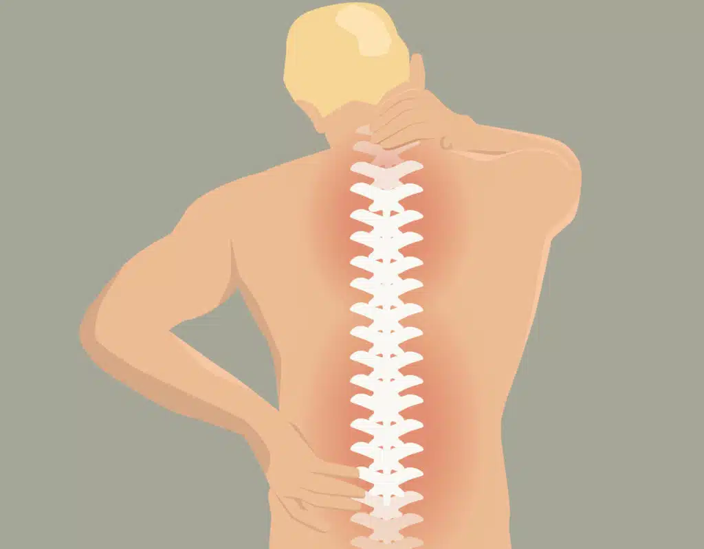 Erfahre, wie Muskelverspannung im Rücken entsteht und wie ein Rückentraining unterstützen könnte